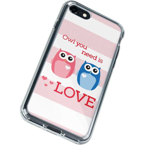Owl Is All You Need iPhone SE (2nd & 3rd Gen) Clear Case
