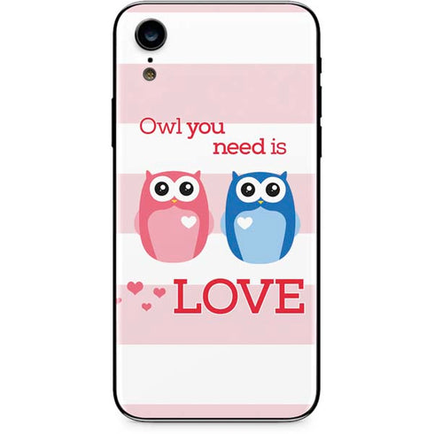 Owl Is All You Need iPhone XR Skin