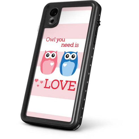 Owl Is All You Need iPhone XR Waterproof Case