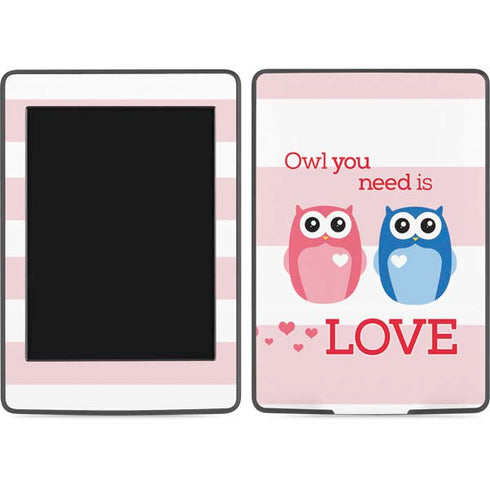 Owl Is All You Need Amazon Kindle Skin