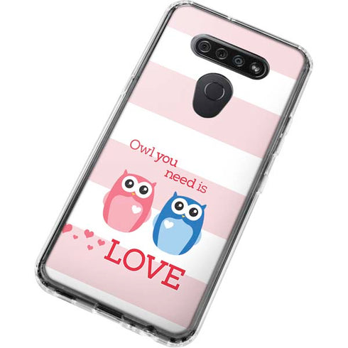 Owl Is All You Need LG K51/Q51 Clear Case
