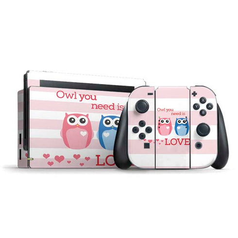 Owl Is All You Need Nintendo Switch Bundle Skin
