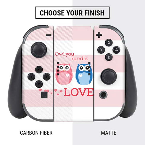 Owl Is All You Need Nintendo Switch Bundle Skin