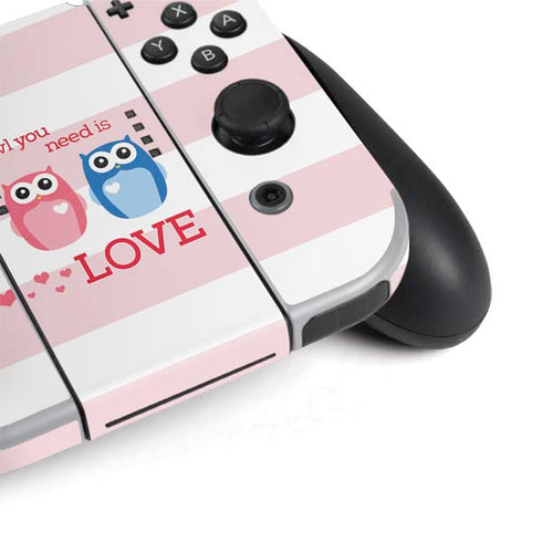 Owl Is All You Need Nintendo Switch OLED (2021) Skin