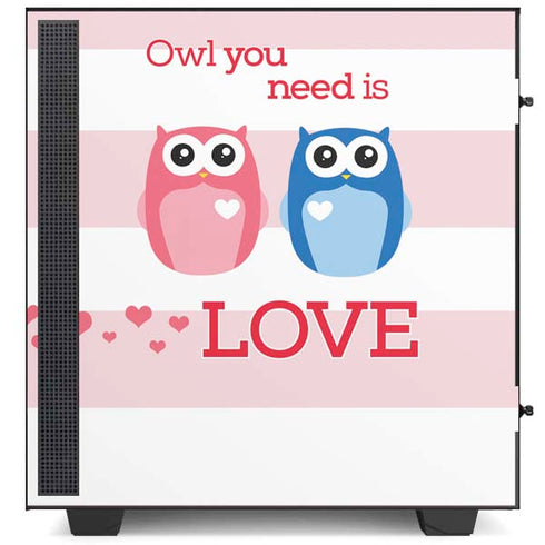 Owl Is All You Need NZXT H510 Compact ATX Mid-Tower Case Skin