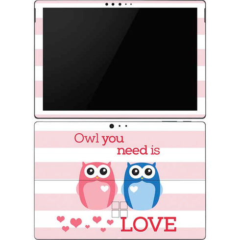 Owl Is All You Need Surface Pro 6 Skin