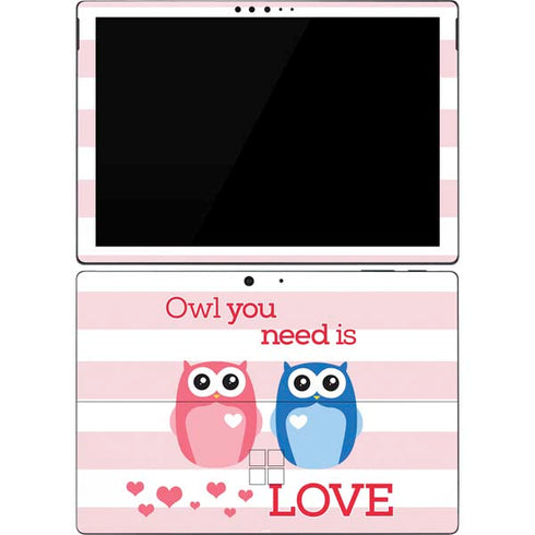 Owl Is All You Need Surface Pro 7 Skin