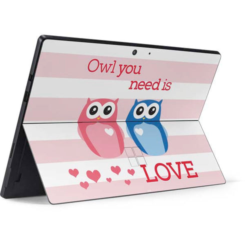 Owl Is All You Need Surface Pro 7 Skin
