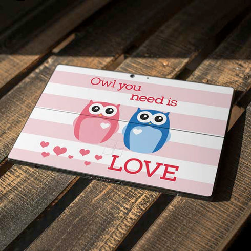 Owl Is All You Need Surface Pro 7 Skin