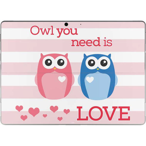 Owl Is All You Need Surface Pro 8 Skin