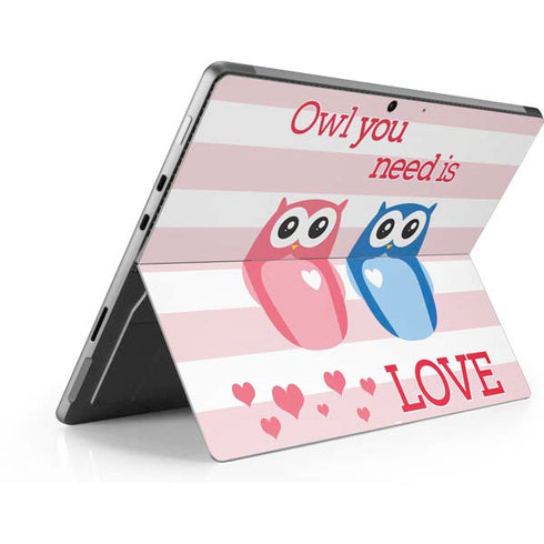 Owl Is All You Need Surface Pro 9 Skin