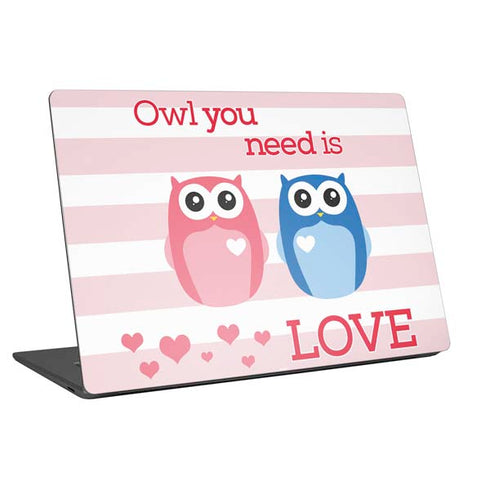 Owl Is All You Need Universal Laptop 18in (14.6 x 10.6in) Skin
