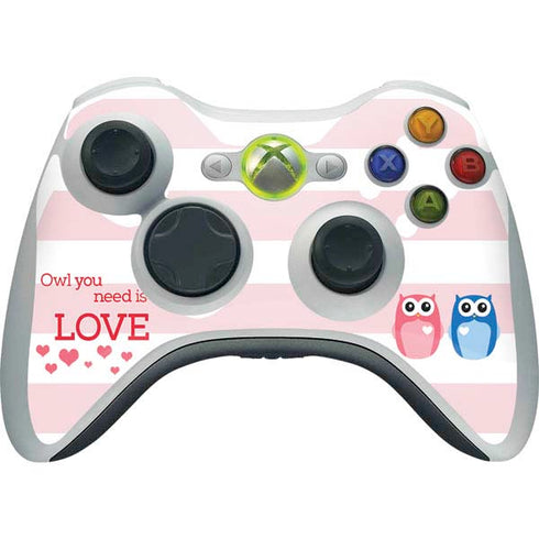 Owl Is All You Need Xbox 360 Wireless Controller Skin