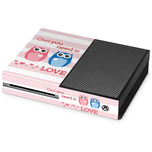 Owl Is All You Need Xbox One Console Skin