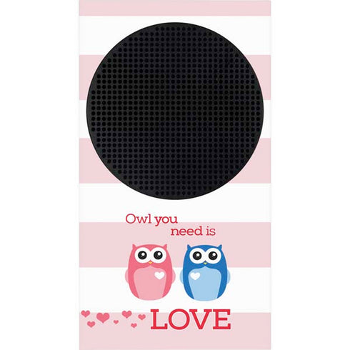 Owl Is All You Need Xbox Series S Console Skin