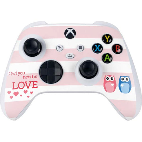 Owl Is All You Need Xbox Series S Controller Skin