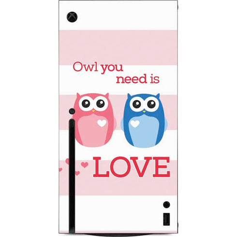 Owl Is All You Need Xbox Series X Console Skin