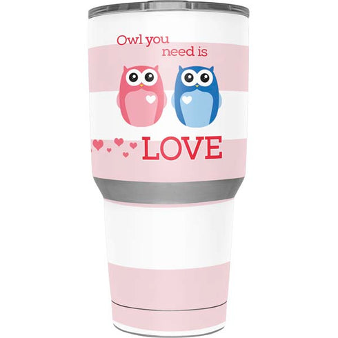Owl Is All You Need Yeti 30oz Rambler Tumbler Skin