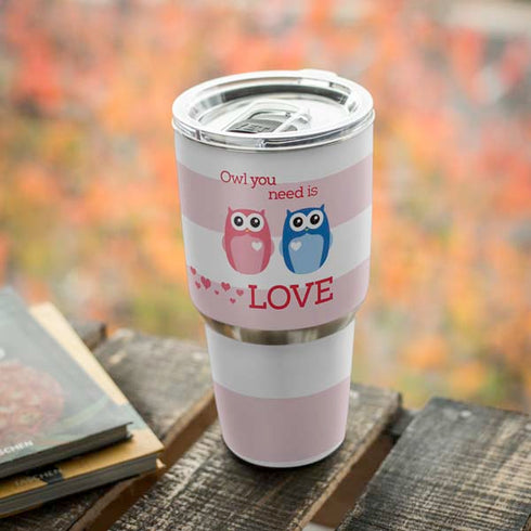Owl Is All You Need Yeti 30oz Rambler Tumbler Skin