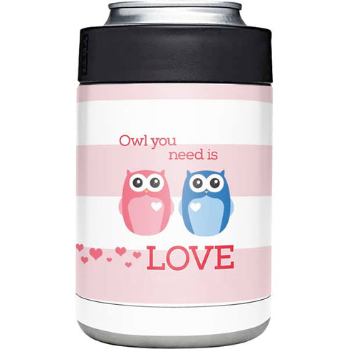 Owl Is All You Need Yeti Colster Can Insulator Skin