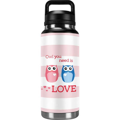Owl Is All You Need YETI Rambler 36oz Bottle Skin