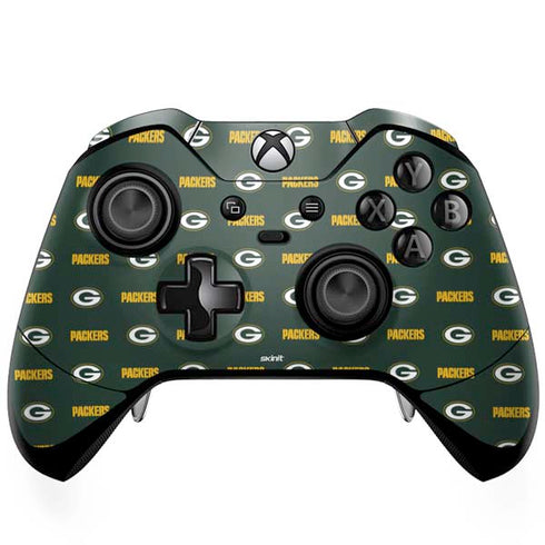 NFL Green Bay Packers Blitz Series Xbox One Elite Controller Skin