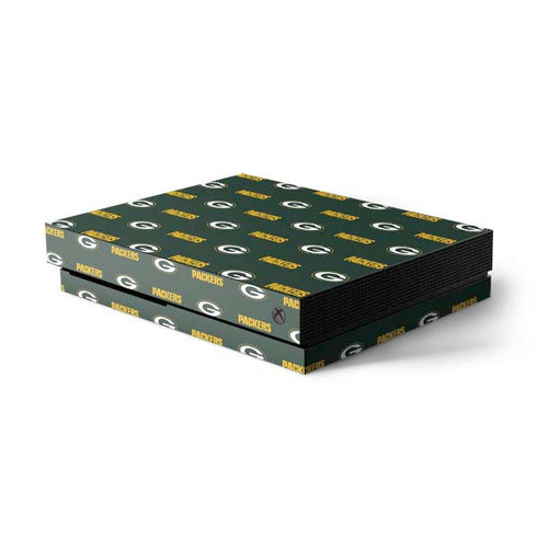 NFL Green Bay Packers Blitz Series Xbox One X Console Skin