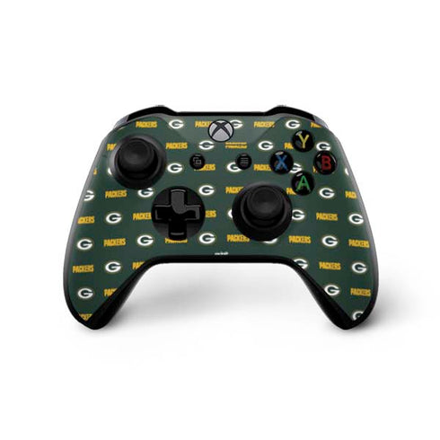 NFL Green Bay Packers Blitz Series Xbox One X Controller Skin