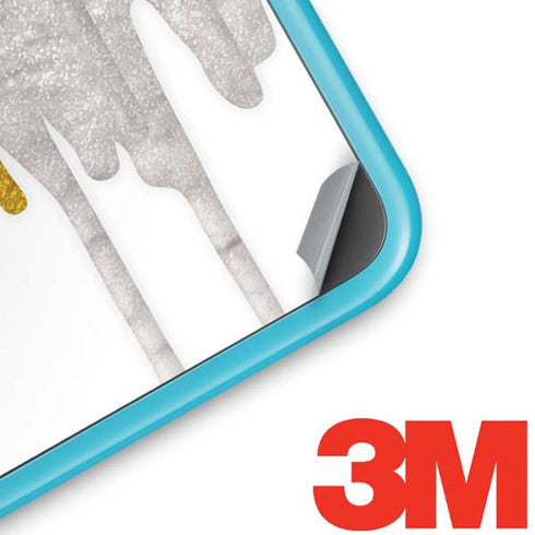 Paint Splatter Gold Nintendo 2DS XL (2017) Skin