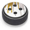 Paint Splatter Gold Amazon Echo Dot Skin