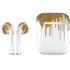 Paint Splatter Gold Apple AirPods 2 Skin