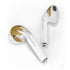 Paint Splatter Gold Apple AirPods 2 Skin