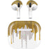 Paint Splatter Gold Apple AirPods (3rd Gen 2021) Skin