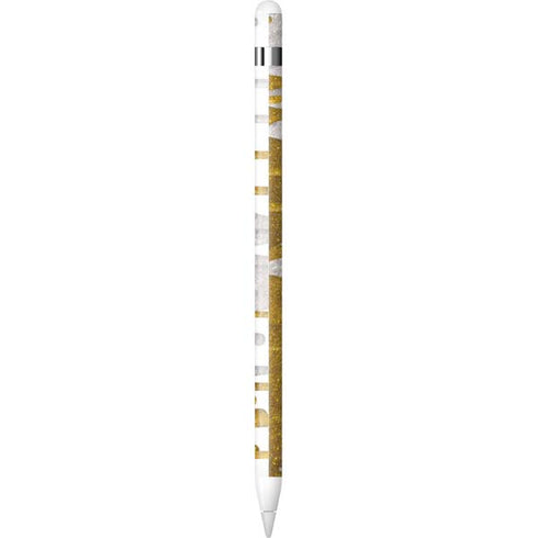 Paint Splatter Gold Apple Pencil (1st Gen, 2017) Skin