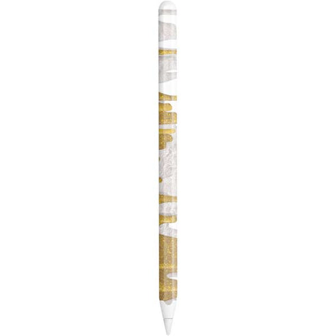 Paint Splatter Gold Apple Pencil (2nd Gen 2019) Skin