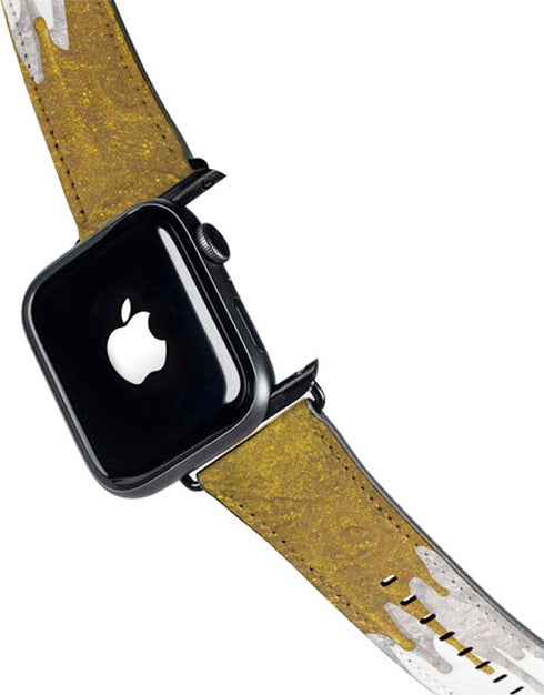 Paint Splatter Gold Apple Watch Band 42-44mm