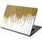 Paint Splatter Gold Dell Chromebook Skin