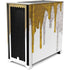 Paint Splatter Gold Corsair 4000D Tempered Glass Mid-Tower ATX Case Skin