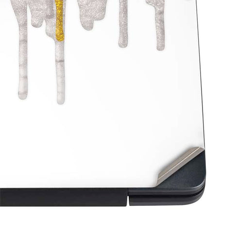 Paint Splatter Gold Dell Vostro Skin