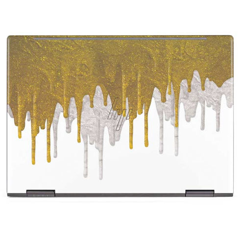 Paint Splatter Gold HP Envy Skin