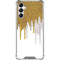 Paint Splatter Gold Galaxy A14 5G Clear Case