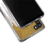Paint Splatter Gold Galaxy A21 Clear Case