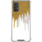 Paint Splatter Gold Galaxy A32 5G Clear Case