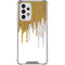 Paint Splatter Gold Galaxy A33 5G Clear Case