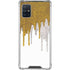 Paint Splatter Gold Galaxy A51 5G Clear Case