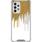 Paint Splatter Gold Galaxy A53 5G Clear Case