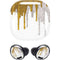 Paint Splatter Gold Galaxy Buds Pro Skin