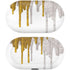 Paint Splatter Gold Galaxy Buds Skin