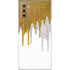 Paint Splatter Gold Galaxy Note 10 Skin