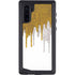 Paint Splatter Gold Galaxy Note 10 Waterproof Case